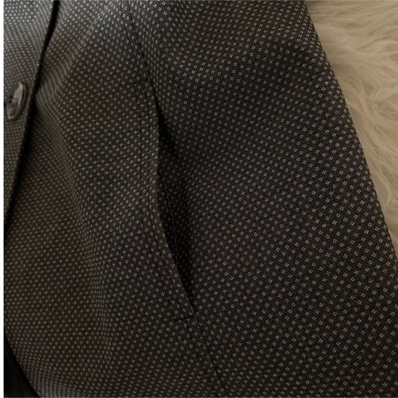 Semantiks Women's Textured Button Front Jacket Large Academia Business Casual - Picture 4 of 7